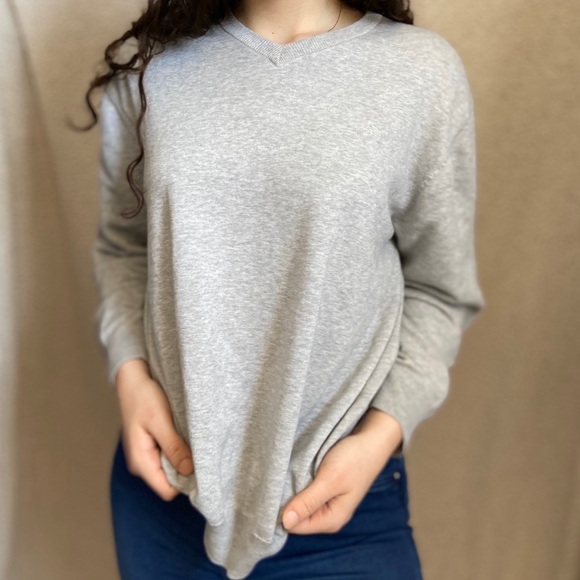 Light gray crewneck